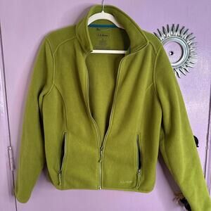 LL BEAN GREEN FLEECE DREAM!!